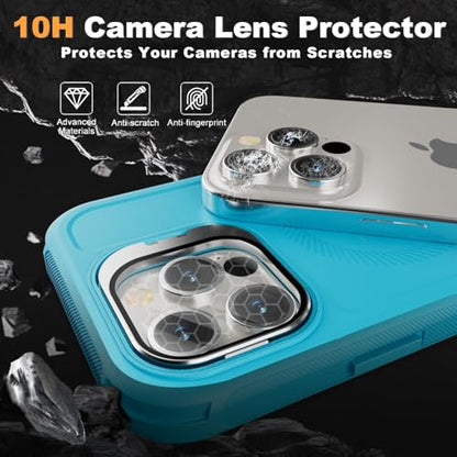 Follaroma for iPhone 16 Pro Case,Magnetic,Heavy Duty Case,6.3'',Teal - color: Teal, size: iPhone 16 Pro 6.3''