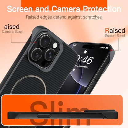 Phone Case Crafted for iPhone 16 Pro,Black - color: Black-2, size: iPhone 16 Pro