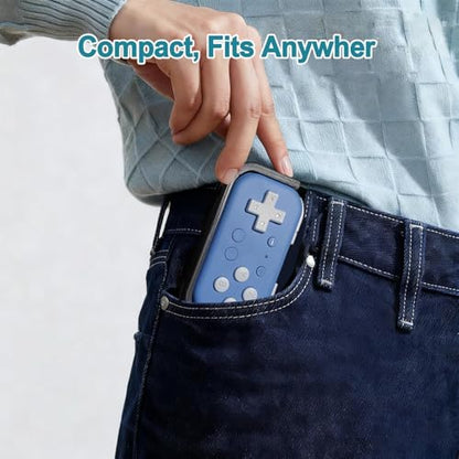 Mobile Clip for Controller, Foldable & Extendable Phone Holder Mount, Adjustable Gaming Clip Bracket for Smartphone, Portable & Secure Design for Comfortable Mobile Gaming (for Micro)