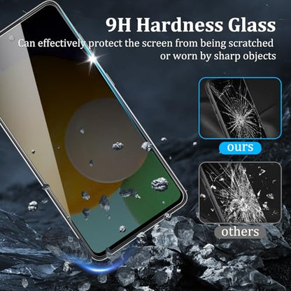 2+2 Pack Privacy Screen Protector for Samsung Galaxy A52 5G - size: Galaxy A52 2+2 Pack