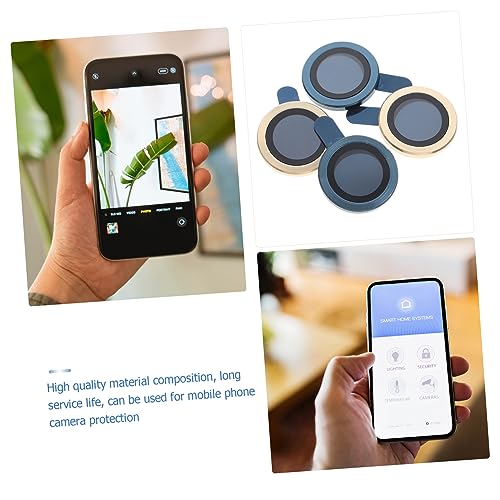 balacoo 4pcs Lens Protective Film for Camera Lens Guards Scratch-resistant and Wear-resistant Easy to Install Compatible