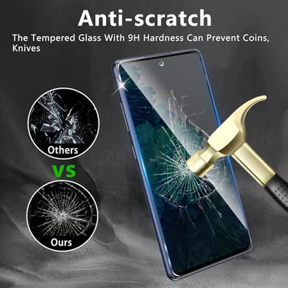 3+3 Pack Privacy Screen Protector Designed for Samsung Galaxy S20 FE With 3 Pack Camera Lens Protector,Full Coverage Anti-Spy Tempered Glass Film,9H Hardness,Bubble Free,Easy to Install - color: Galaxy S20 FE FK33