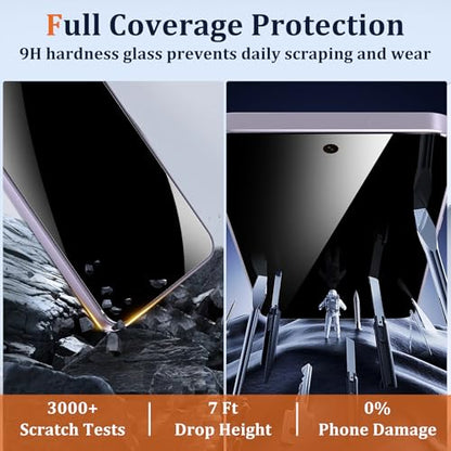 Asstar [2 Pack Privacy Screen Protector for Samsung Galaxy A37 5G - color: Black-Galaxy A37