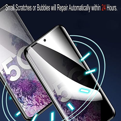 Privacy Screen Protector for Samsung Galaxy S25, [Anti-Spy] High-sensitivity Soft Hydrogel Film [Not Tempered Glass] - color: Samsung Galaxy S25