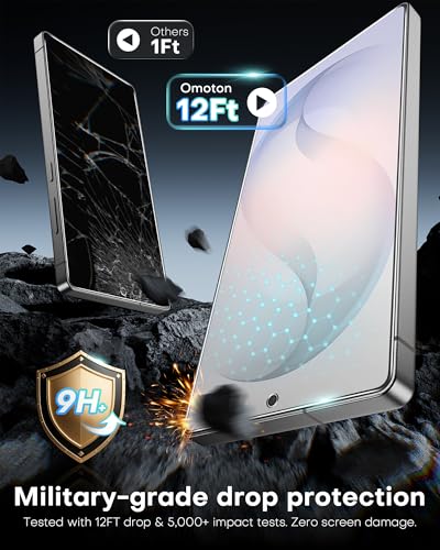 OMOTON Privacy Screen Protector for Samsung Galaxy S26 Ultra, 28° Anti-Spy - size: S26 Ultra