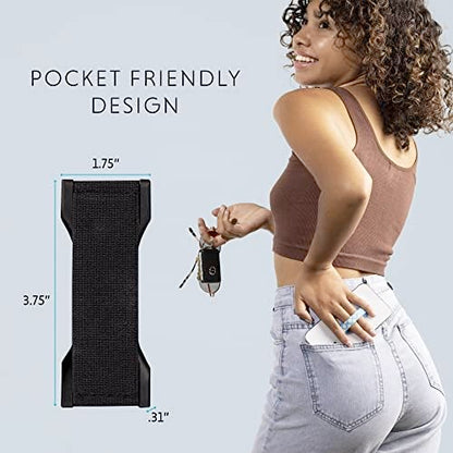 LOVEHANDLE PRO Phone Grip + Kickstand - Black Leopard