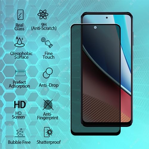 2 Pack Privacy Screen Protector for Motorola Moto G Stylus 2023 - color: [Privacy]-Moto G Stylus 2023