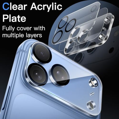 JETech Camera Lens Protector for iPhone New Pro, 3-Pack - size: iPhone NEW Pro