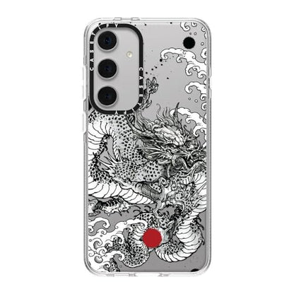 CASETiFY for Galaxy S24+ Case - Impact Clear | Not Yellowing | 6.6 ft. Drop Protection | Power Dragon | Clear - color: Power Dragon by Gabe Shum, size: Galaxy S24+