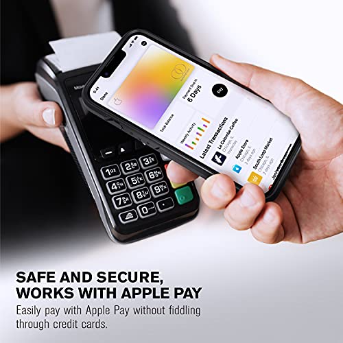 VENA Wallet Case Compatible with Apple iPhone 13 Pro Max (6.7"-inch), vCommute (Military Grade Drop Protection) Flip Leather Cover Card Slot Holder with Kickstand (Space Gray) - color: Black, size: iPhone 13 Pro Max