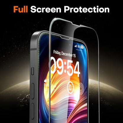 TOCOL for iPhone 15 Screen Protector, Clear - color: Clear