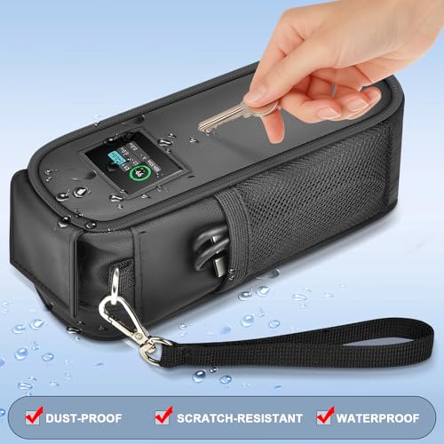 Customized Case for Anker 737 24000mAh, Flip-Top Lid, Dual Window | Charges Without Removing,Check Status Without Opening Case, Fits Cable Ports Directly,Thick EPE Foam Lightweight,Bag Only - style: For Anker 737