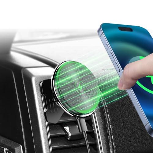 Surfcabin Magnetic Car Vent Wireless Charger Phone Mount for 2015-2020 F150 - size: Fits F150 2015-2020 with Charging-Magnetic