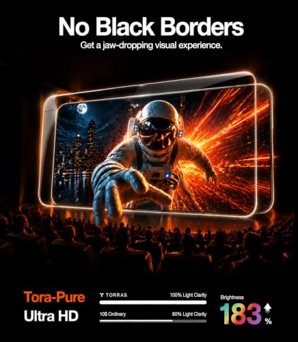 TORRAS Unbreakable 2-Pack for iPhone 17 Pro Max Screen Protector, 6.9" | Military-Grade Shatterproof, Ultimate Durable Tempered Glass, Anti-Scratch, 100% Ultra Clarity, Invisible Fit, Bubble-Free - size: iPhone 17 Pro Max （6.9 inch）