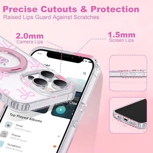 Butterfly Case for iPhone 13 Pro Max with Stand 6.7",C-Pink - color: C-Pink, size: Iphone 13 Pro Max