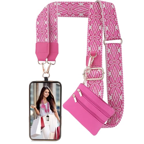 XANGNIER Clip and Go Strap for Phone with Wallet Crossbody,Multicolor 23 - color: Multicolor 23