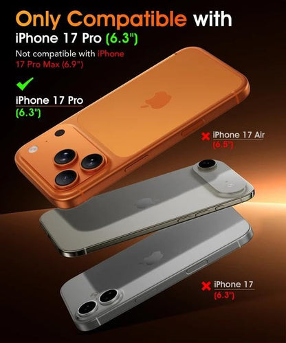 GolbinBox for iPhone 17 Pro Screen Protector, 3D Full Coverage, 2 Pack - size: for iPhone 17 Pro- 6.3inch