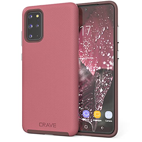 Crave for Samsung Galaxy S20 Plus Case, Shockproof Protection Dual Layer Case for Samsung Galaxy S20 Plus 5G (6.7 inch) - Berry - color: Berry, size: Galaxy S20+