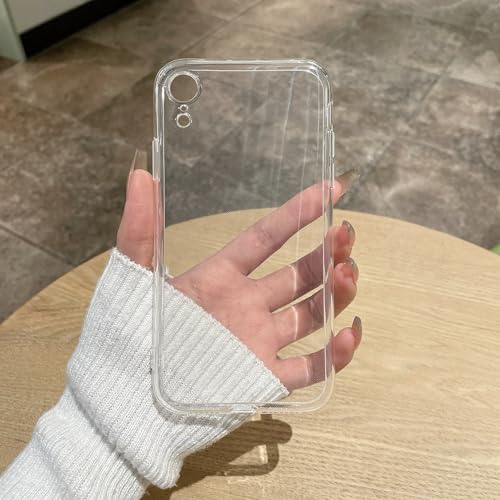 Clear Case for iPhone XR case.Soft Phone Cover Slim Light Full Protection Shockproof(Clear, for iPhoneXR) - size: For iPhoneXR