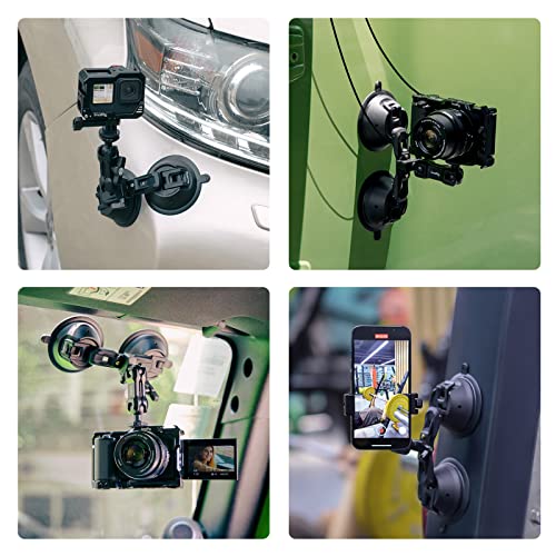 SmallRig Camera Suction Cup Mount for GoPro/for DJI/Action Cameras - 3566