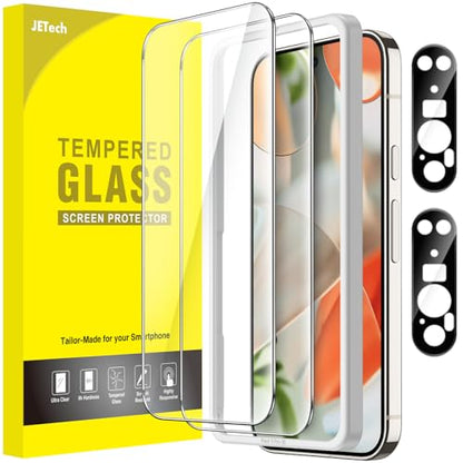 JETech Screen Protector for Google Pixel 9 Pro XL, 2+2 Pack - size: Pixel 9 Pro XL