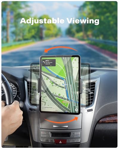 APPS2Car Sturdy CD Slot Tablet Car Mount Holder for 4.7-11" iPad iPhone - style: 1st Generation