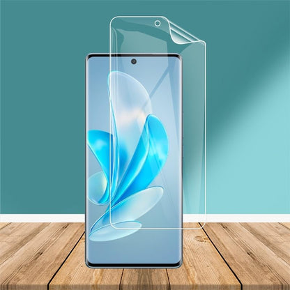 Ultra Thin Hydrogel Film for vivo V29 5G 6.78" Clear Soft TPU Front Back Full Cover Screen Protector Film (Front Film,vivo V29 5G) - color: Front Film