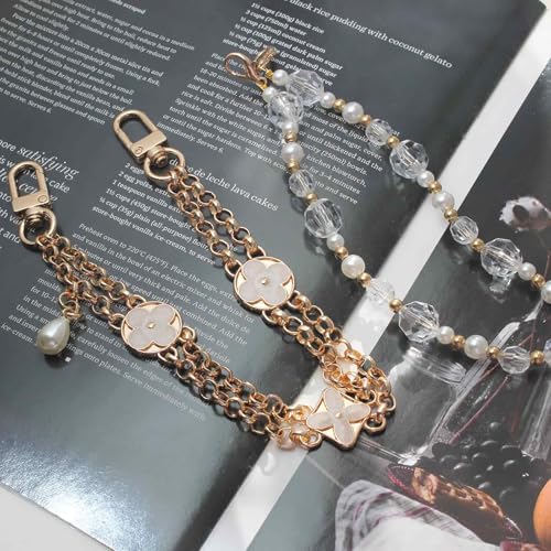Phone Charm Wristlet Strap, Beaded Wrist Strap, Bracelet Wristlet Lanyard - color: Style6