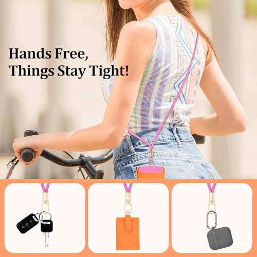 Dadanism Universal Phone Lanyard Set, Pink - color: Pink, style: Set