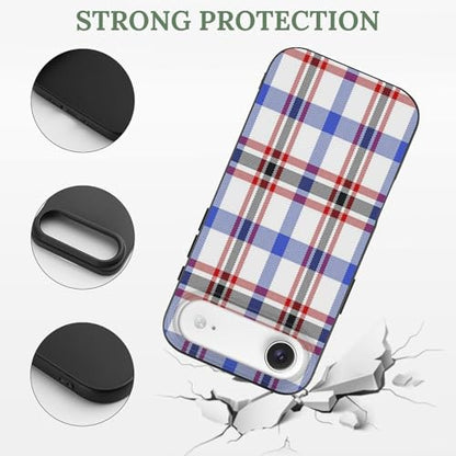 Clan Boswell TartanAnti-Yellowing Soft TPU Phone Case for iPhone 17, Shockproof and Scratch-Resistant Case - color: black-style-209