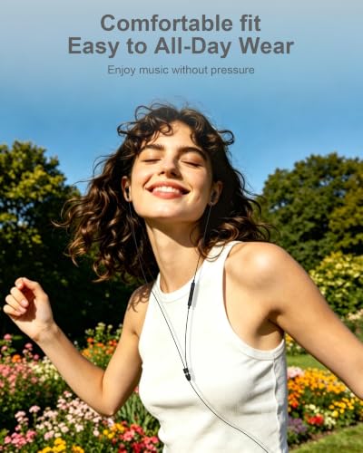 Samsung Earbuds Wired, 3.5mm Headphones with Mic, in-Ear Ear Buds for Apple - color: BLACK 3.5MM Earbuds