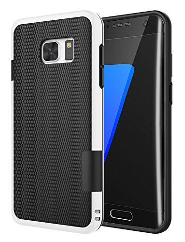 Jeylly Galaxy S7 Edge Case, One-Piece Ultra Slim 3 Color Impact Anti-Slip Rugged Soft TPU Bumper Shockproof Protective Case Cover Shell for Samsung Galaxy S7 Edge S VII Edge G935 - Black | One-Piece Slim 3 Color Impact Anti-Slip Rugged Soft TPU Bumper Sho