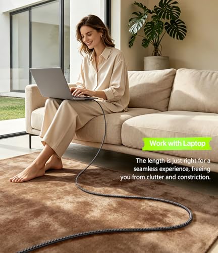 USB C to USB C Cable 240W Fast Charging 6FT, USBC to C Cable iPhone USB C - color: Black, size: 6FT, style: 240W USB C to USB C