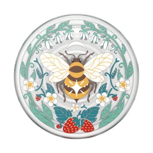 PopSockets Adhesive Phone Grip, Holder- Bee Boho - color: Bee Boho Plant, style: Adhesive