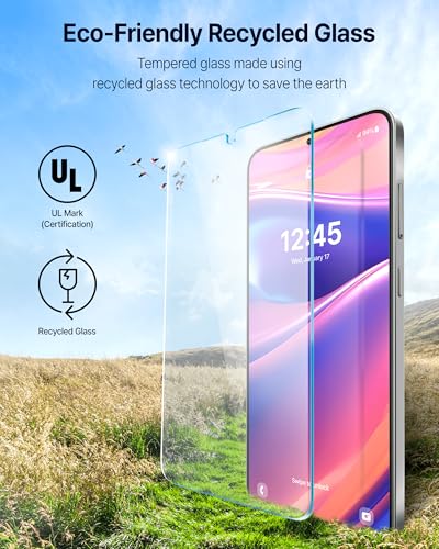 DOME GLASS Whitestone for Samsung Galaxy S25 [Perfect Full Coverage] Tempered Glass Screen Protector with a technical patent [2Pack] - size: S25