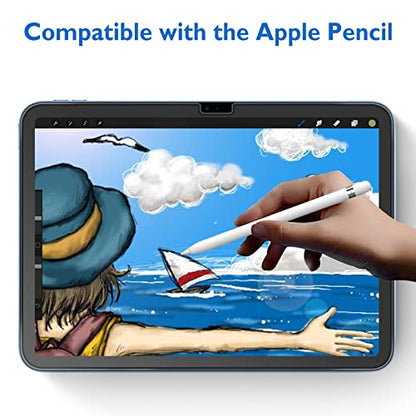 Mothca Matte Glass Screen Protector for iPad 11-inch A16 2025 (11th Generation) / iPad 10th Generation 10.9-inch 2022 Anti-Glare & Anti-Fingerprint Tempered Glass (Not Privacy) with Alignment Frame - size: iPad 11th 11"/iPad 10th 10.9"
