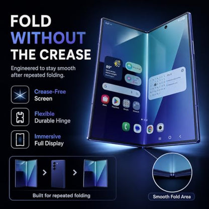 V-PORYADKU 9 Pack for Samsung Galaxy Z Fold 7 Screen Protector - size: 6.5 inch