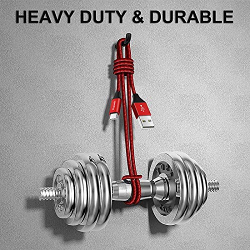 etguuds Long USB to USB C Cable, 12ft USB A to USB C Fast Charger 2-Pack - color: Red