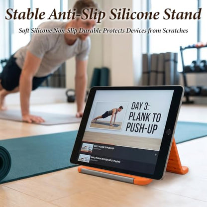 Flexible Silicone Phone Stand Foldable Adjustable Desk Holder for Travel