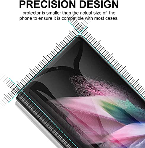 Designed for Samsung Galaxy Z Fold 3 5G Flexible TPU Screen Protector, [2 Pack Front and 2 Pack Inside] Film, No Bubbles,Support Fingerprint Unlock
