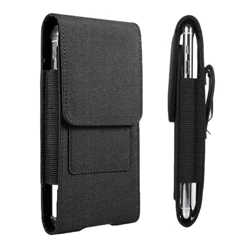 Phone Holster for Motorola Moto G Power 2026 2025 2024 G Play G Stylus G 5G Samsung Galaxy A14 A05 A06 A07 A13 A23 S21 Ultra Nokia G50 OnePlus Nord N30 5G Cell Phone Belt Clip Case Pouch Holder (XL) - size: XL