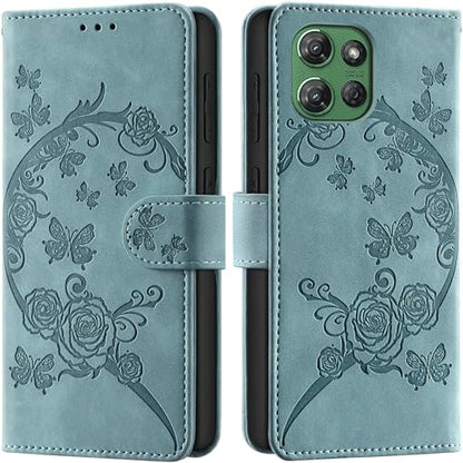 Wallet Case for Motorola Moto G Power (2025), Green | RFID Blocking, Magnetic Closure, Card Holder, Kickstand, Shockproof Flip Cover - color: Green