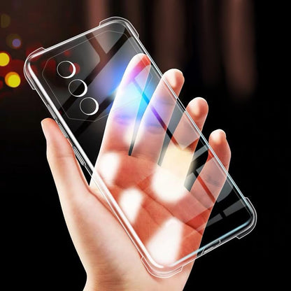 Phone Case for Doogee Blade 10 Power - Clear | 6.56" Slim Shockproof Protective Cover, Anti-Scratch Soft Silicone Rubber Gel Bumper Shell - color: Clear
