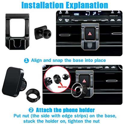 Car Phone Holder, Air Vent Mount for Toyota Highlander/Hybird 2020-2023 - style: Highlander