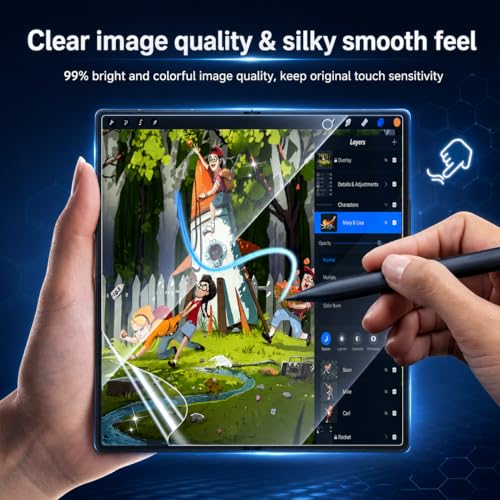 V-PORYADKU 9 Pack for Samsung Galaxy Z Fold 7 Screen Protector - size: 6.5 inch