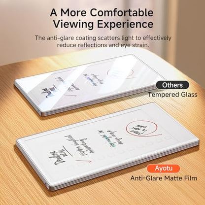 Ayotu 2 Pack Paper Screen Protector for Remarkable Paper Pro Move 7.3" 2025 Released, Anti-Glare Matte Film & Anti-Scratch Protection, Easy Installation Kit Included