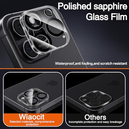 Wiaocit Camera Lens Protector for iPhone 16 Pro/iPhone 16 Pro Max