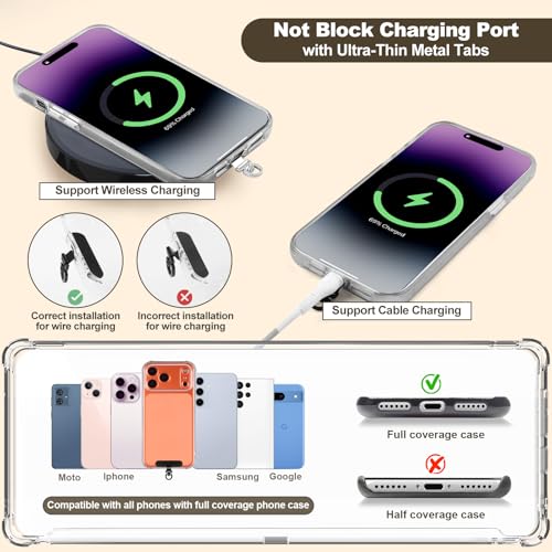 YFWE Clip and Go Phone Strap with Crossbody Wallet, Adjustable Phone Lanyard with Detachable RFID Wristlet Wallet, Anti-Theft Leather Purse with ID Window for Travel Essentials (Bronze) - color: Brown