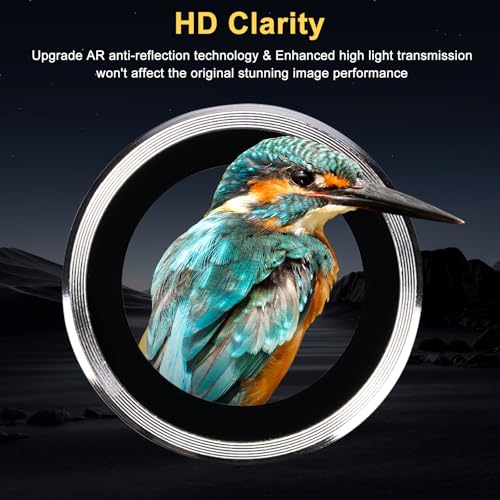 Camera Lens Protector for Samsung Galaxy S26 Ultra, Silver - color: Silver