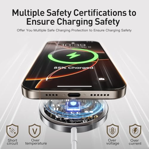 2026 Magnetic Wireless Charger Fast Apple Mag-Safe Charger